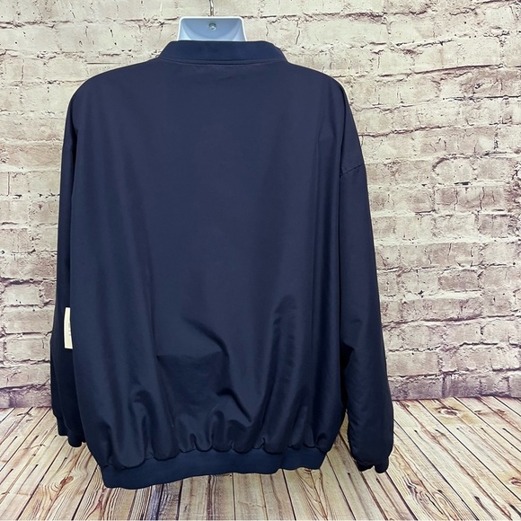 Vantage Blue Fishing Reel Therapy Embroidered Lined Pullover Jacket - Picture 7 of 13